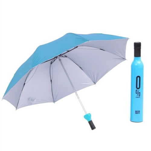 Wine bottle umbrella