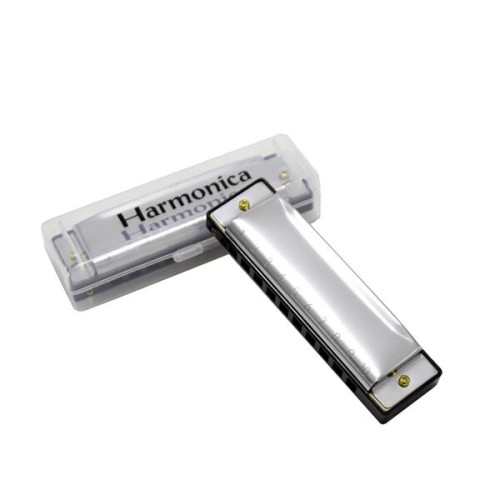 10 HOLES HARMONICA