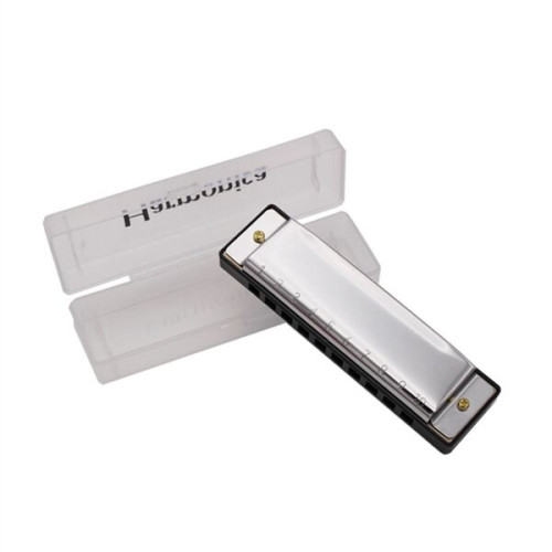 10 HOLES HARMONICA