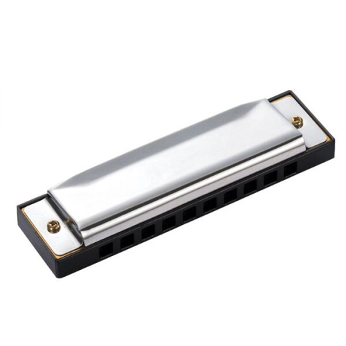 10 HOLES HARMONICA