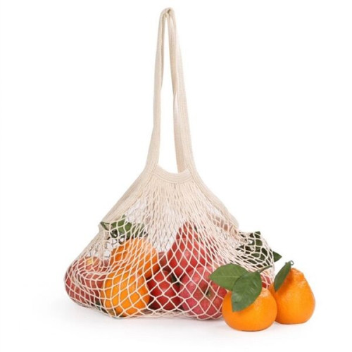 Reusable Cotton String Mesh Grocery Bags