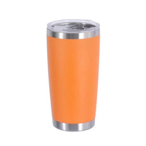 20 OZ STAINLESS STEEL VACUUM INSULATED TUMBLER WITH LIDS