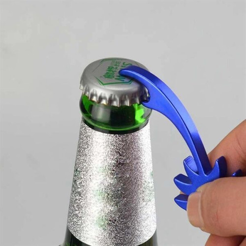 Palm Tree Bottle Opener Keychain for Summer