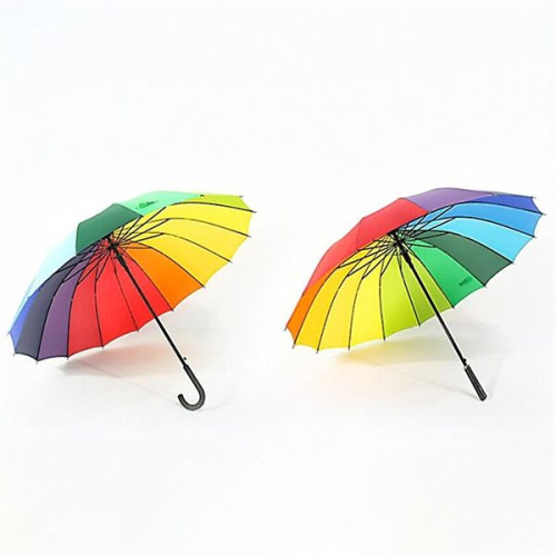 39" 16K ARC straight umbrella with Telescopic sleeve