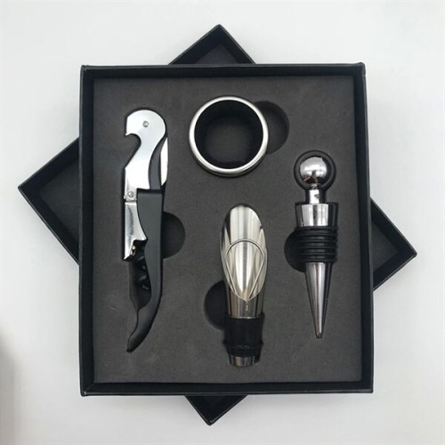 Wine bottle opener set