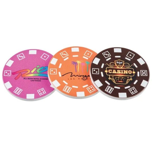Ceramic Poker Chip Token