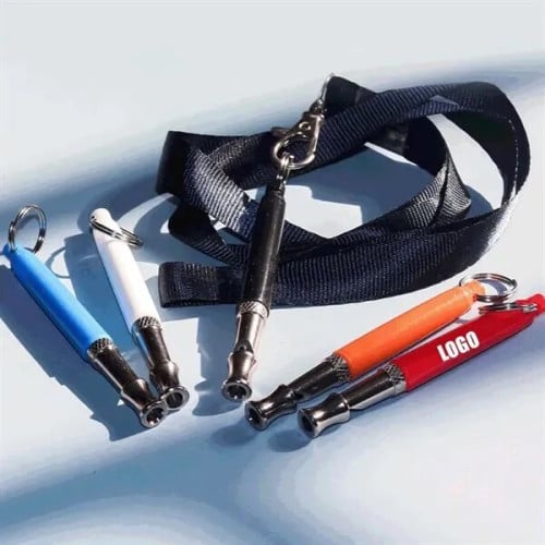 Recall Dog Training Whistles with Lanyard 
