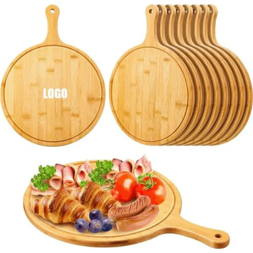 Pizza Cutting Board with Slice Grooves