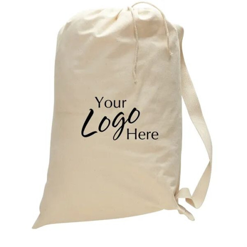 Canvas Drawstring Medium Bag 19" W x 27" H