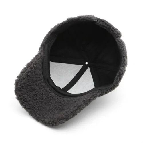 Lamb Wool Baseball Cap