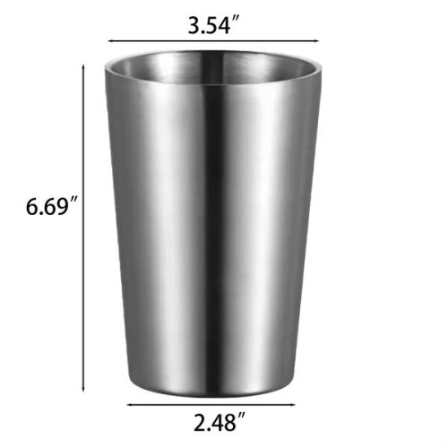 21oz Stainless Steel Pint Cup