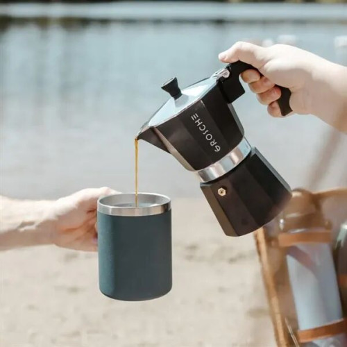 GROSCHE® 6 Cup Stovetop Moka Pot Espresso Coffee Maker