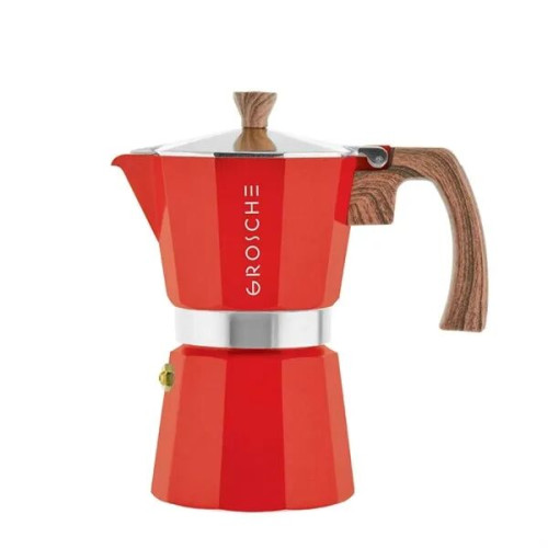 GROSCHE® 6 Cup Stovetop Moka Pot Espresso Coffee Maker