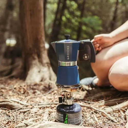 GROSCHE® 3 Cup Stovetop Moka Pot Espresso Coffee Maker