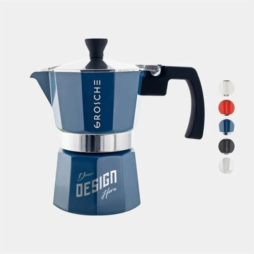 GROSCHE® 3 Cup Stovetop Moka Pot Espresso Coffee Maker