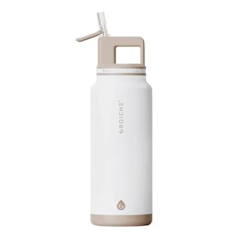 40 oz. GROSCHE® Flip 'N Sip Insulated Straw Water Bottle