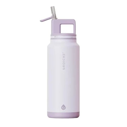 40 oz. GROSCHE® Flip 'N Sip Insulated Straw Water Bottle