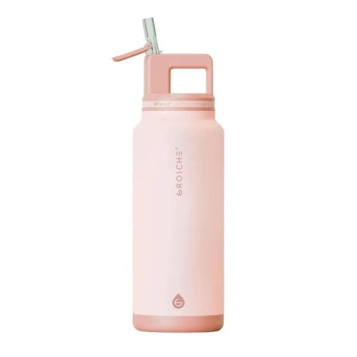40 oz. GROSCHE® Flip 'N Sip Insulated Straw Water Bottle