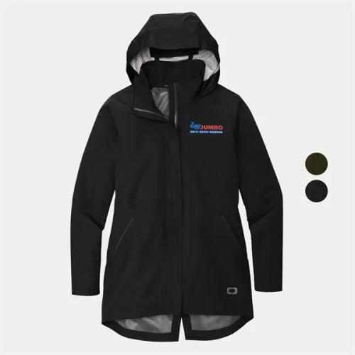 OGIO® Ladies Waterproof Full Zipper Jacket
