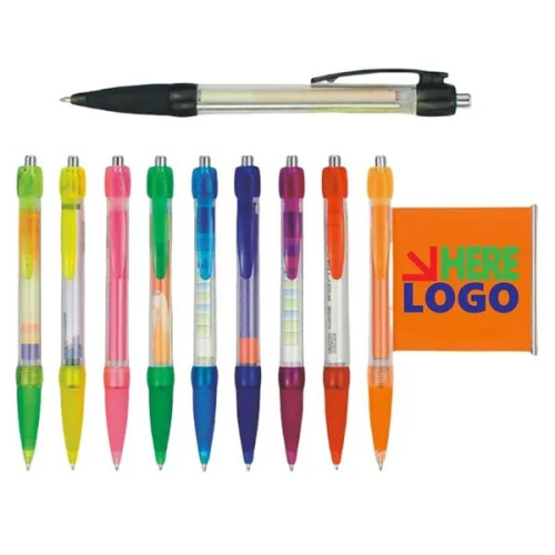 Pull-Out Banner Drawing Ballpoint Pen
