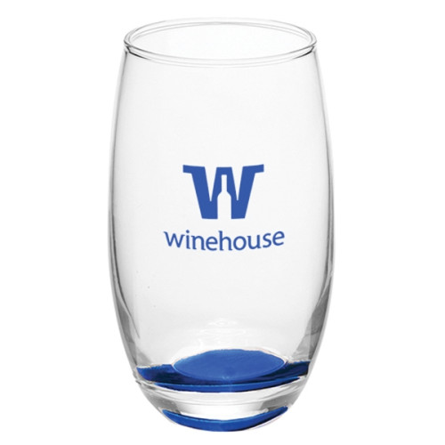 15 oz. Mikonos Clear Stemless Wine Glasses