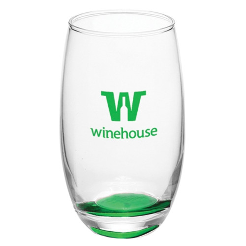 15 oz. Mikonos Clear Stemless Wine Glasses