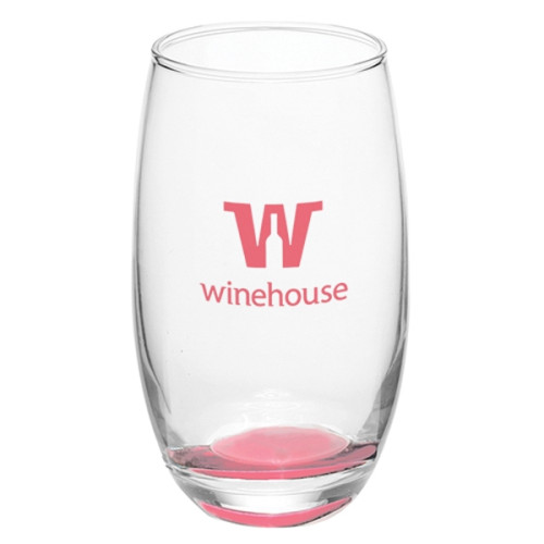 15 oz. Mikonos Clear Stemless Wine Glasses