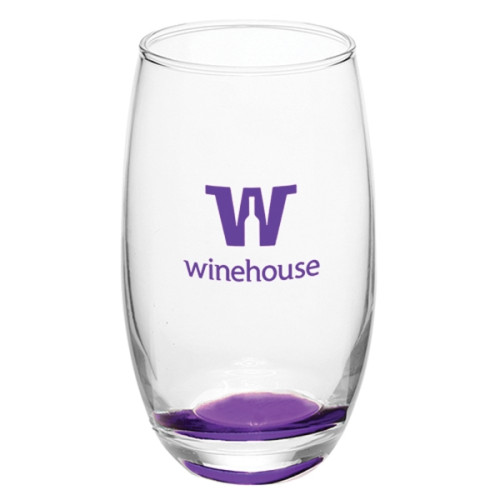 15 oz. Mikonos Clear Stemless Wine Glasses
