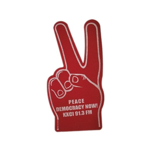 18" Foam Peace Hand