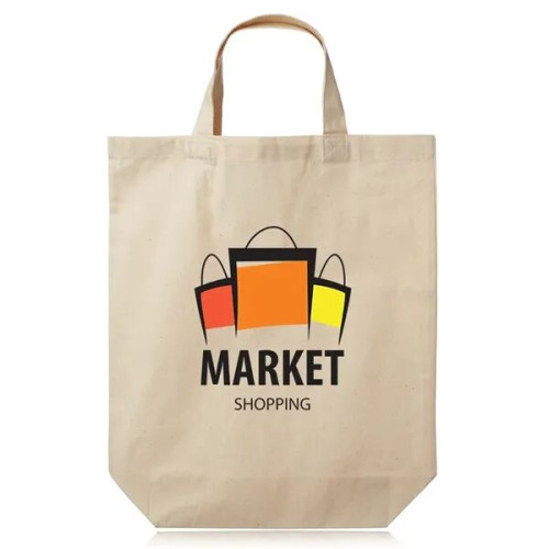 14"W x 16"H Large Cotton Shopping Bags