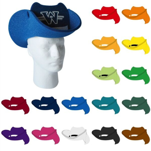Cowboy Hat Pop Up Visor