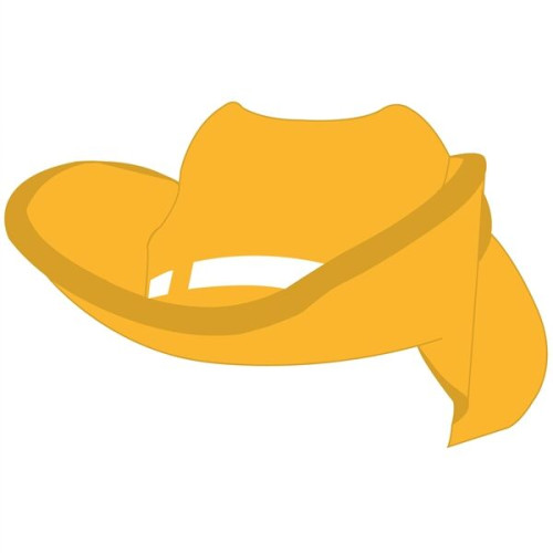 Cowboy Hat Pop Up Visor