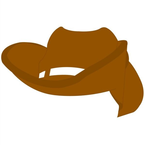 Cowboy Hat Pop Up Visor