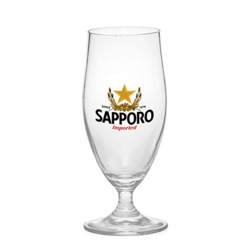 13 oz. Short Stem Tulip Goblet Beer Glasses