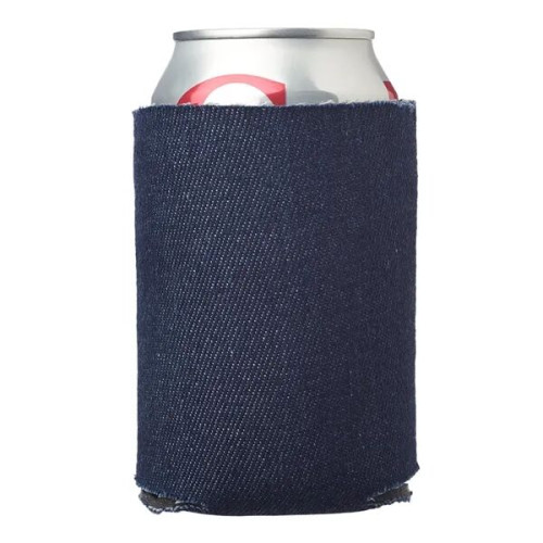 Blue Jean Collapsible Foam Can Coolers