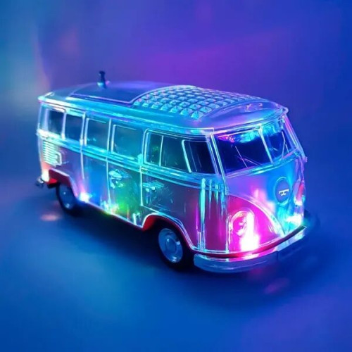 SonicWave Drive Bus-Shaped Bluetooth Speaker
