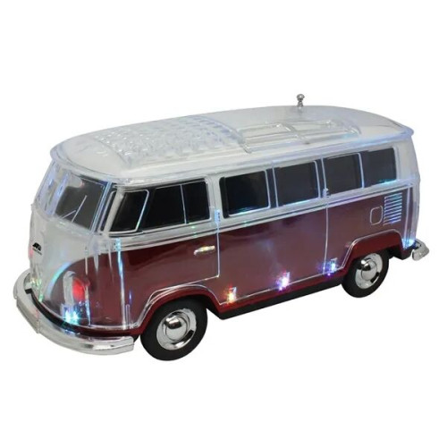 SonicWave Drive Bus-Shaped Bluetooth Speaker