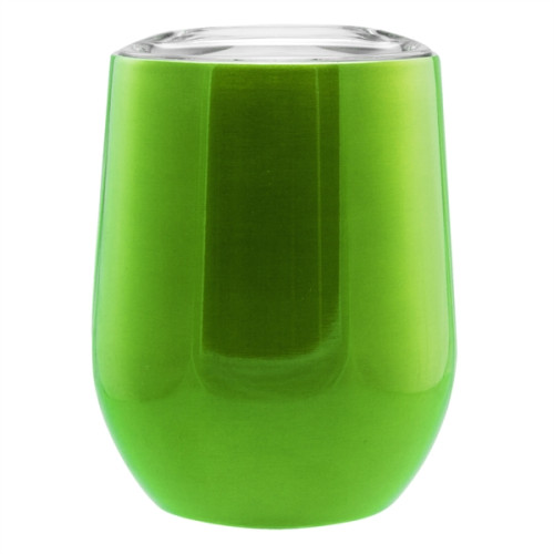 11 oz Stemless Wine Glass with Lid