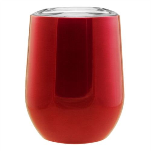 11 oz Stemless Wine Glass with Lid