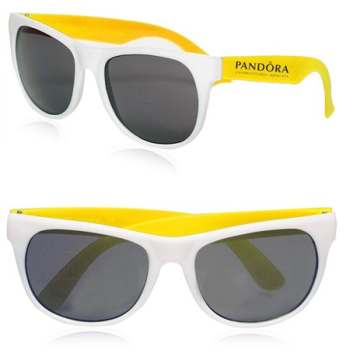 Two Tone Plastic Sunglasses