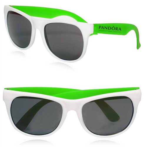 Two Tone Plastic Sunglasses