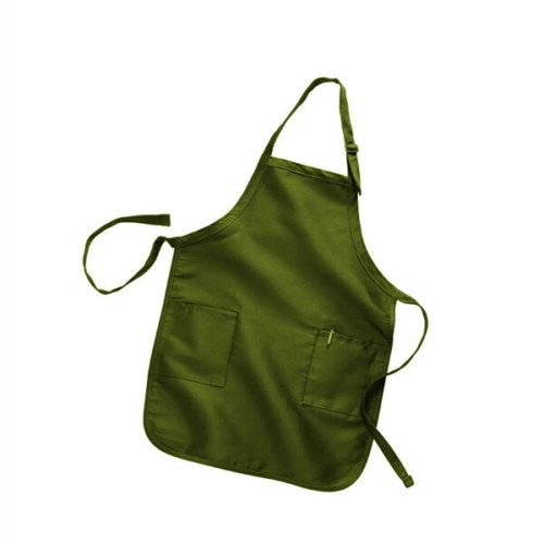Full-Length Adjustable Apron With 2 Patch Pockets