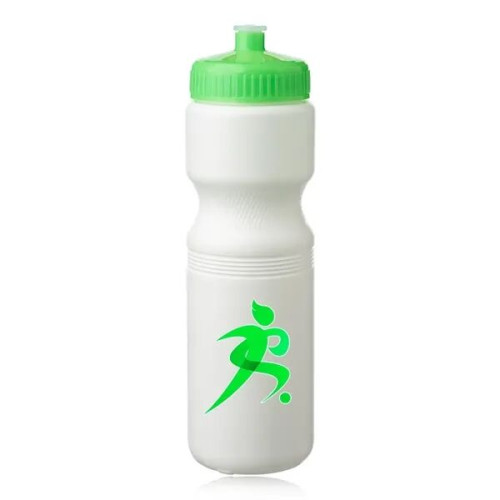 28 oz. Plastic Water Bottle with Push Cap