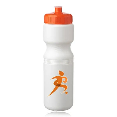 28 oz. Plastic Water Bottle with Push Cap
