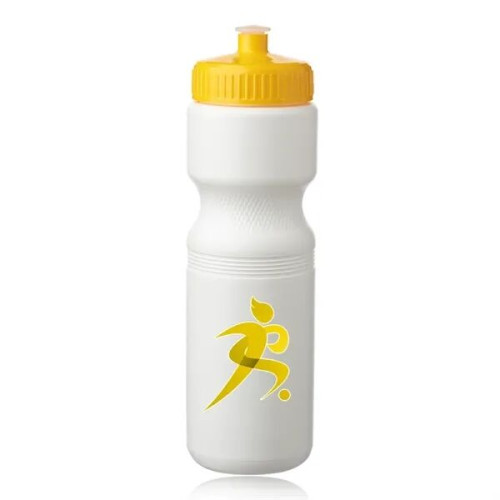 28 oz. Plastic Water Bottle with Push Cap