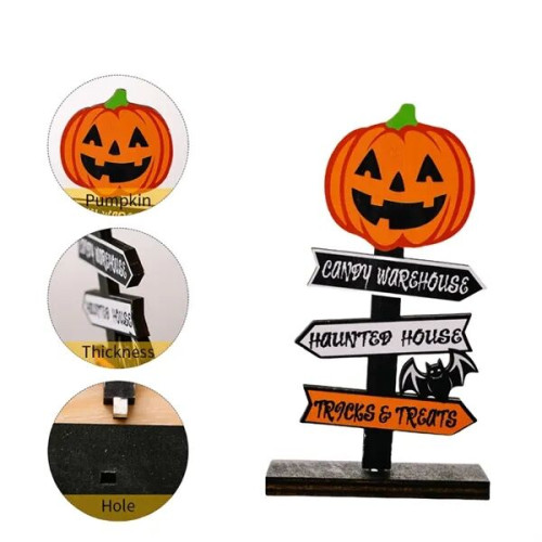 Halloween Wooden Ornaments