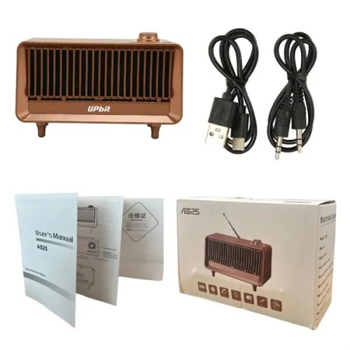 SonicWave Vintage Retro Bluetooth Speaker with USB, TF Card