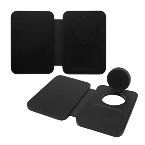 3-in-1 Compact 15W Wireless Charging Pad