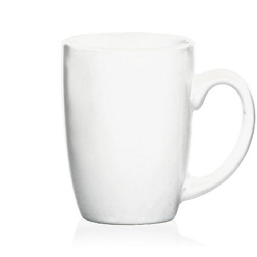 16 oz. Large Mocha Glossy Ceramic Custom Mugs