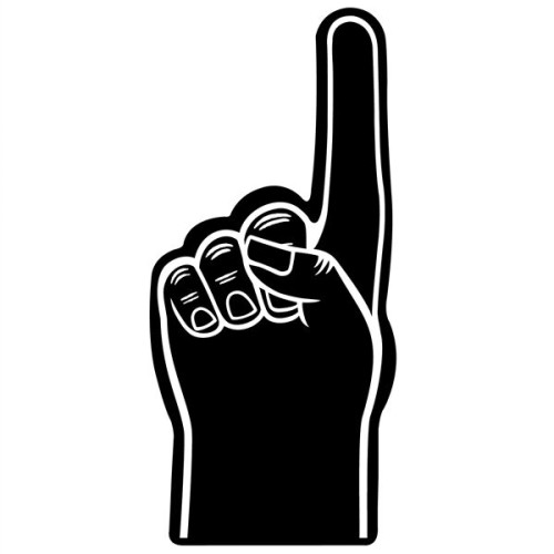 Giant Foam Hand POP Display